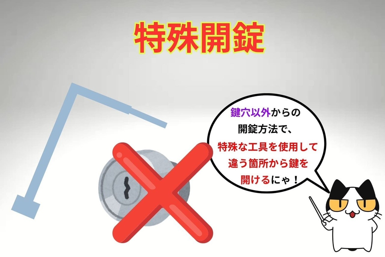 特殊開錠
