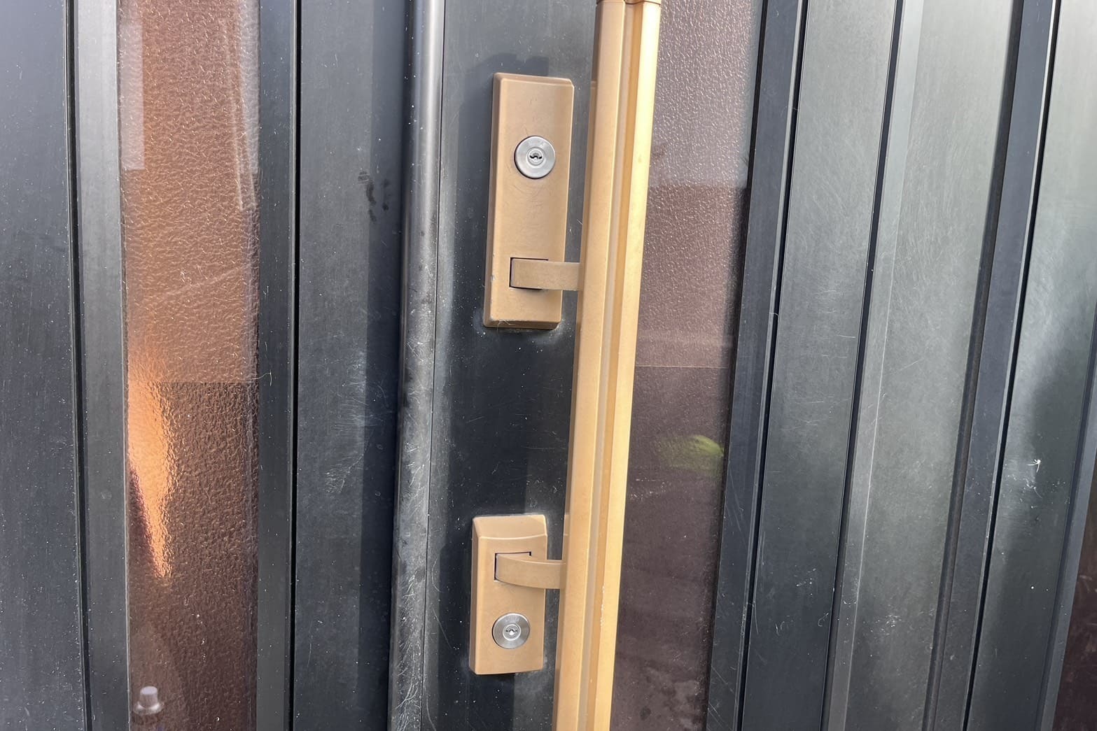 交換後の玄関の鍵【MIWA】（U9シリンダー）