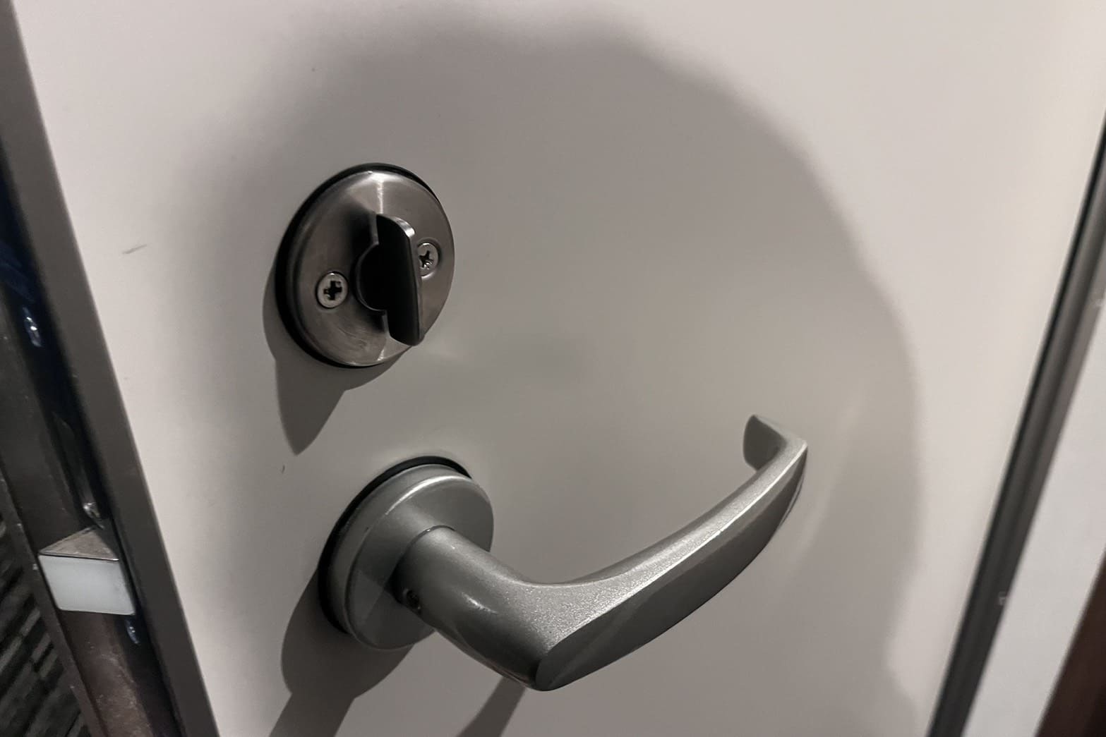 解錠後の玄関の鍵（特殊解錠）