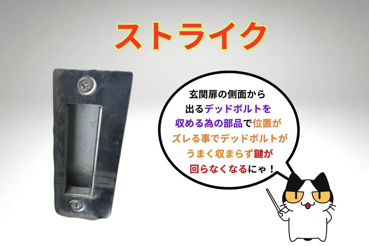 原因がストライクの場合