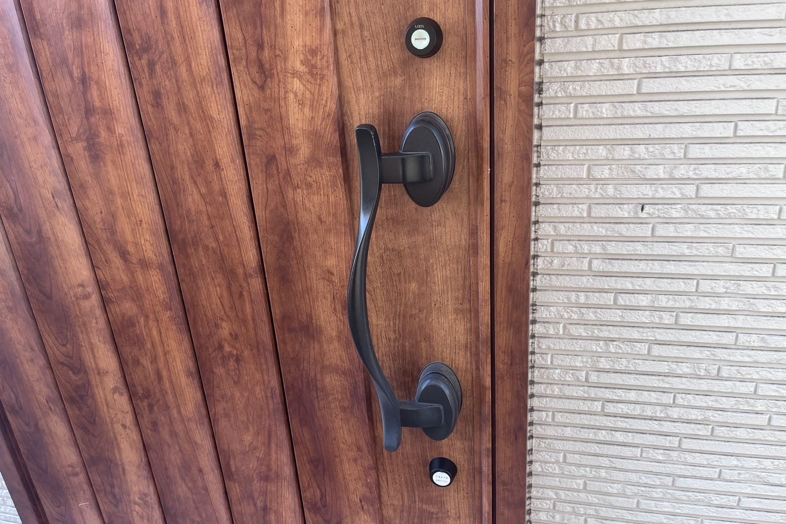 交換後の玄関の鍵【LIXIL】（ディンプルキー）