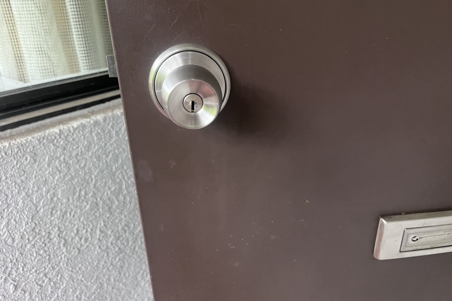 交換後の玄関の鍵（玉座）【FUKI】（ディンプルキー）