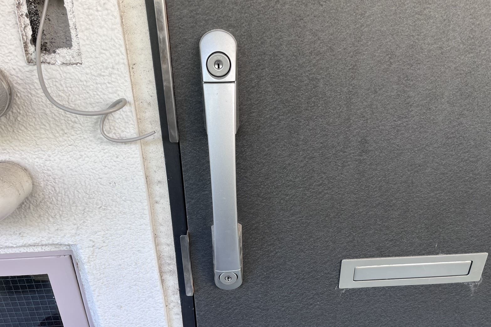 交換後の玄関の鍵【MIWA】【FUKI】（ディンプルキー）