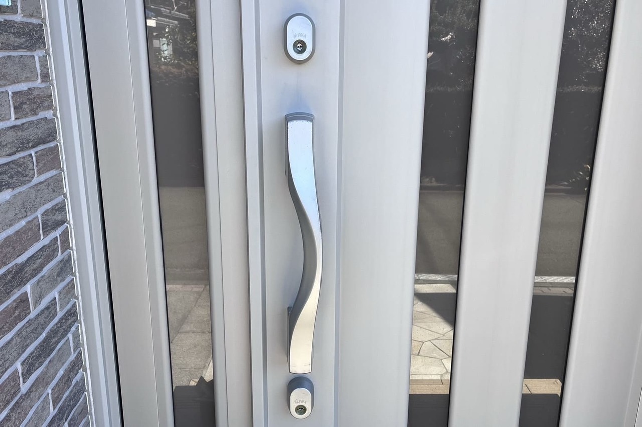 本日のご依頼は相模原市緑区にて戸建の玄関鍵交換になります！