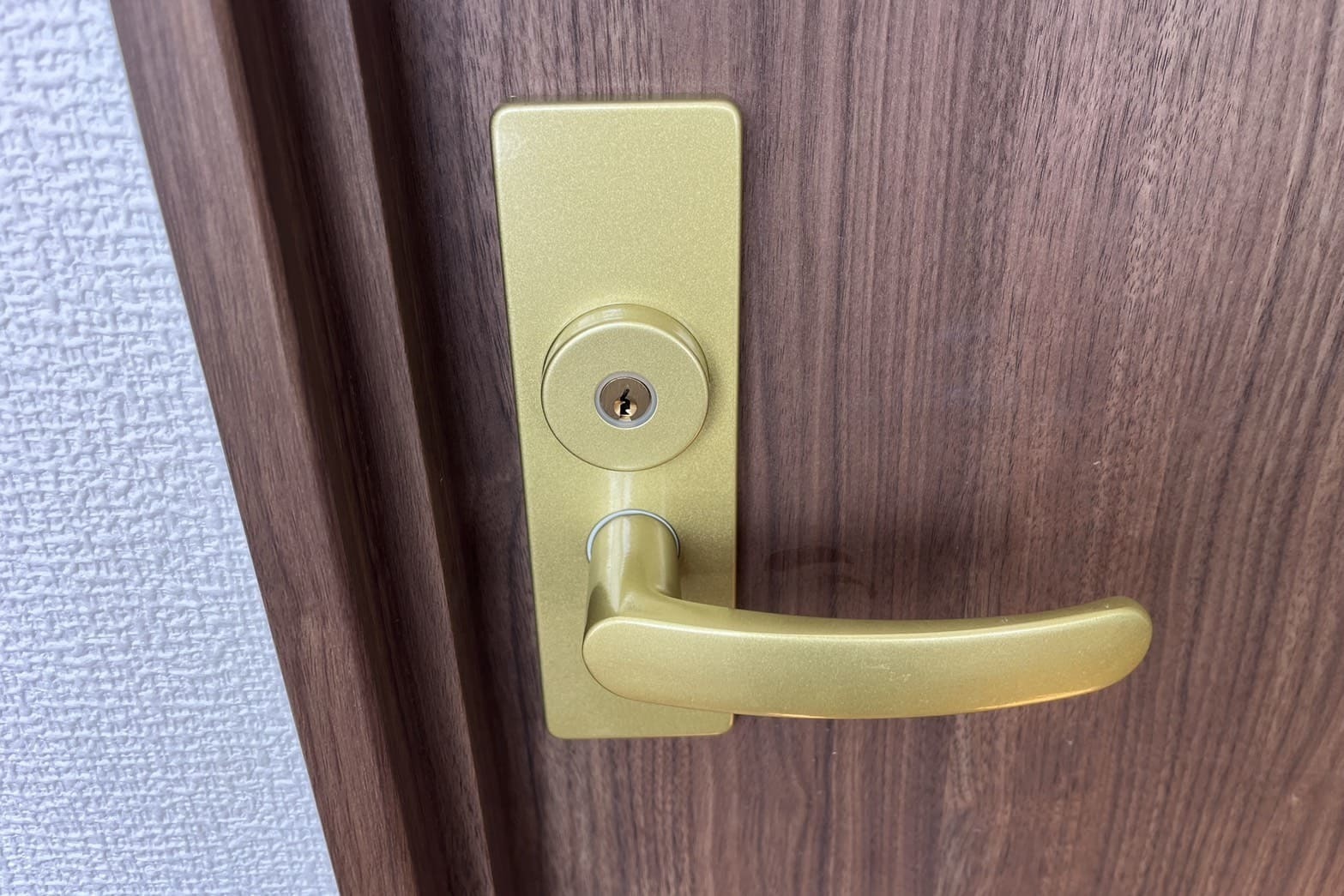 交換後の室内扉の鍵【WEST】（室内錠）