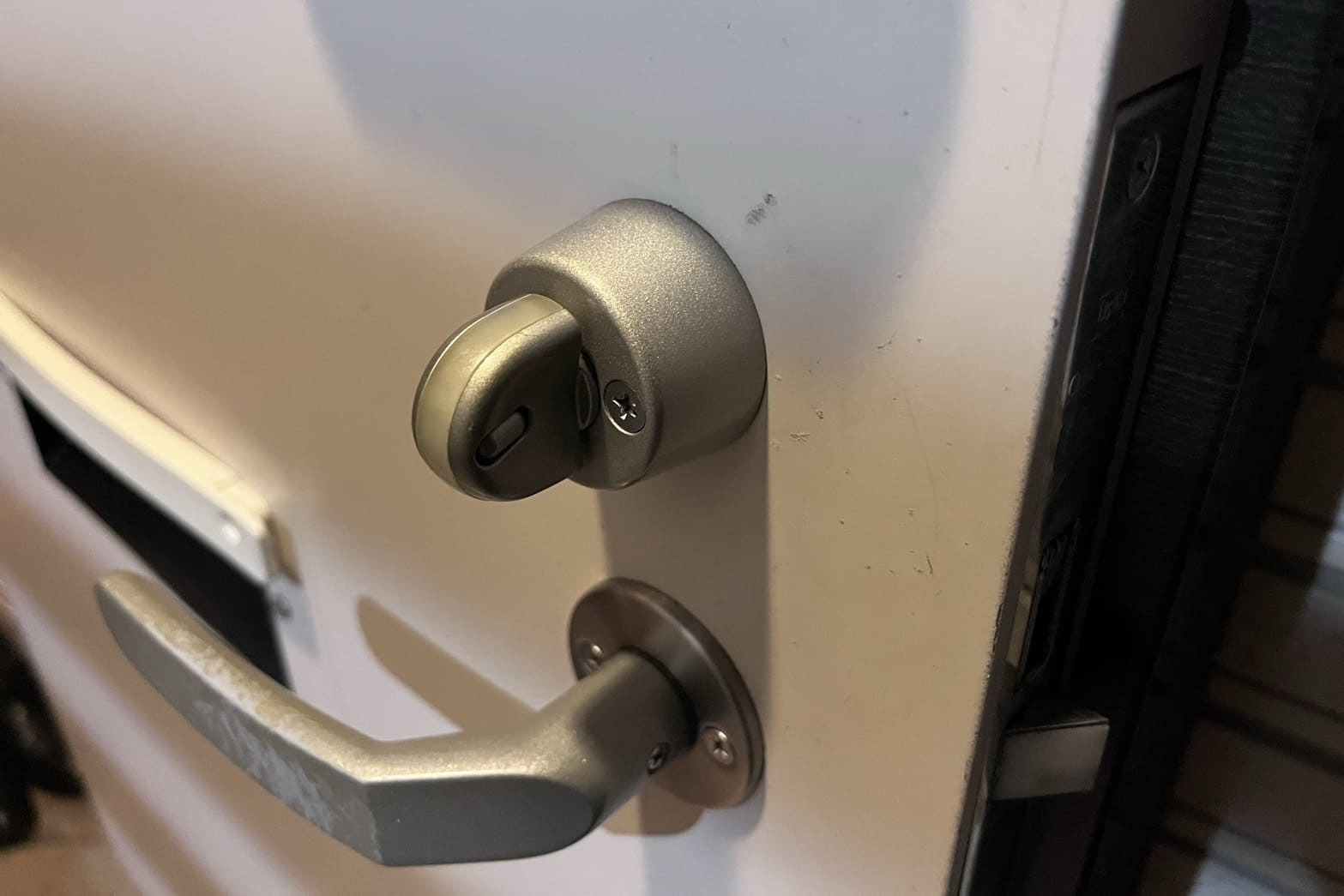 解錠後の玄関の鍵（特殊解錠）