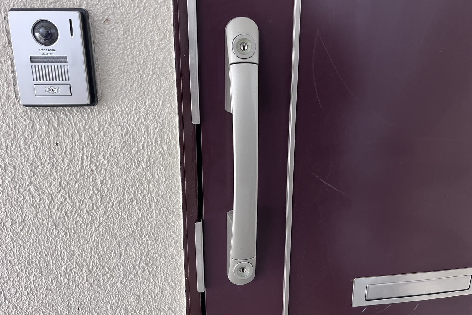 交換後の玄関の鍵【FUKI】（ディンプルキー）（コア）