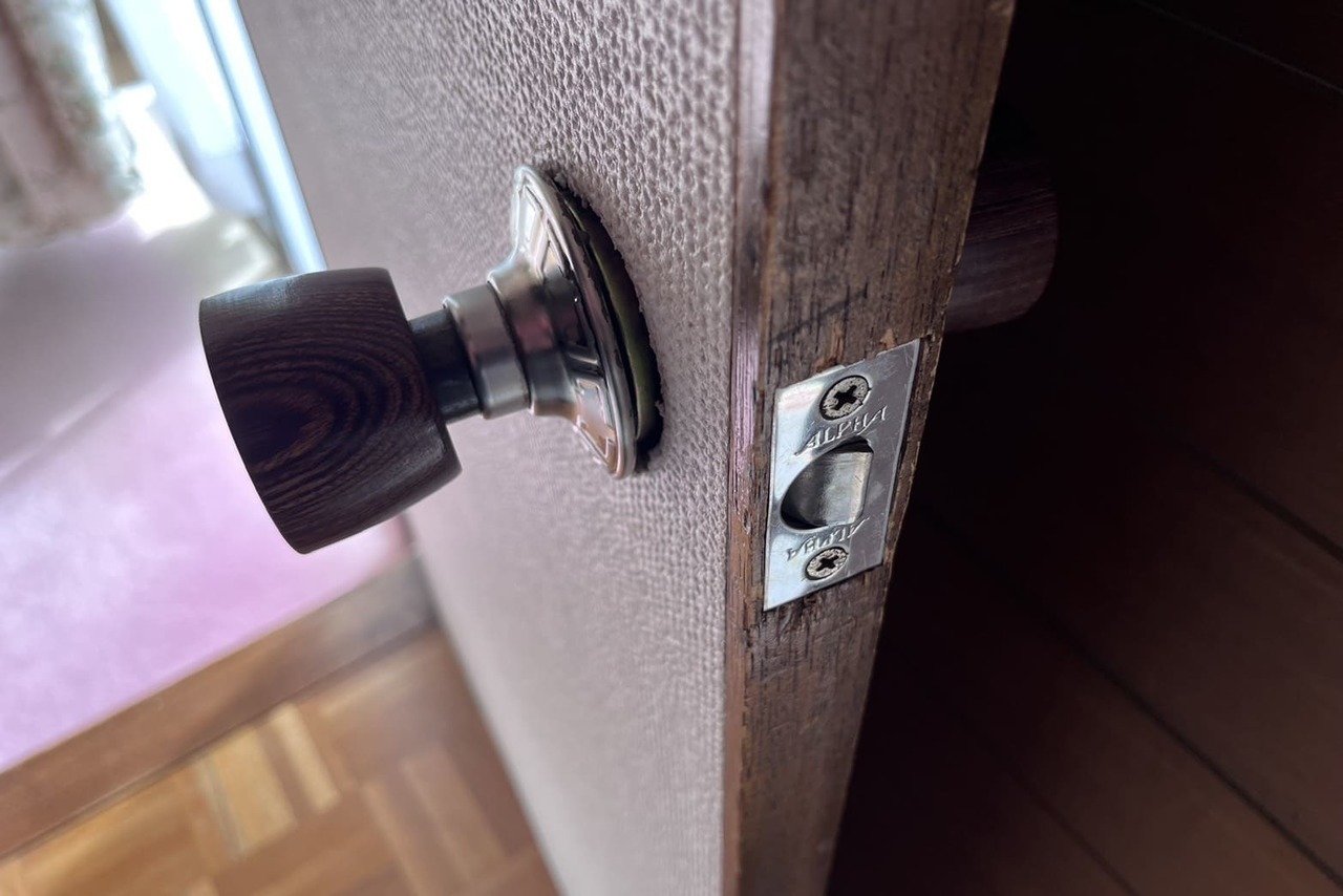 三浦郡葉山町にて室内扉の鍵交換のご依頼【FUKI】（円筒錠）