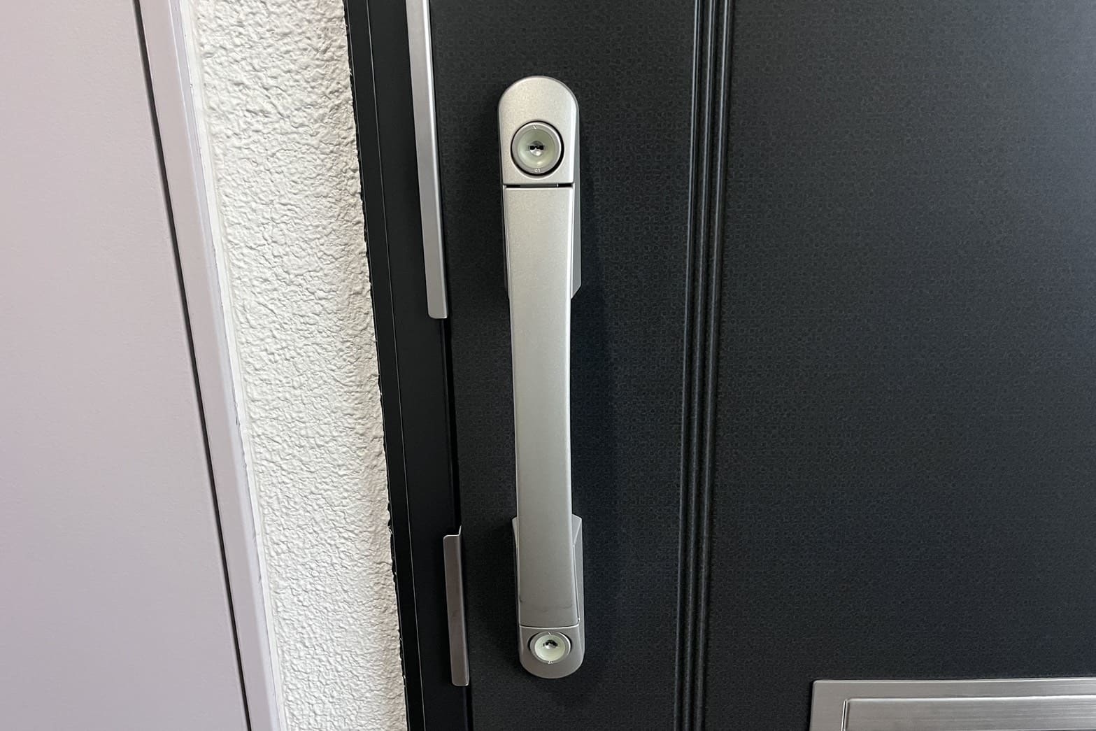 交換前の玄関の鍵【MIWA】（ディンプルキー）（鍵紛失）