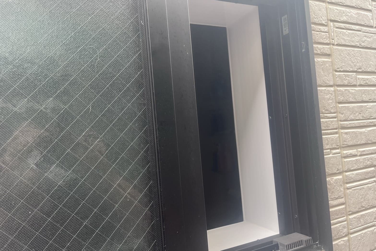 解錠後の窓の鍵（特殊解錠）