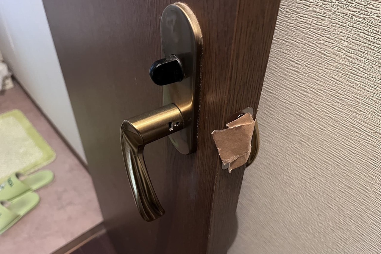 厚木市にてトイレの鍵交換のご依頼【NAGASAWA】（表示錠一式交換）