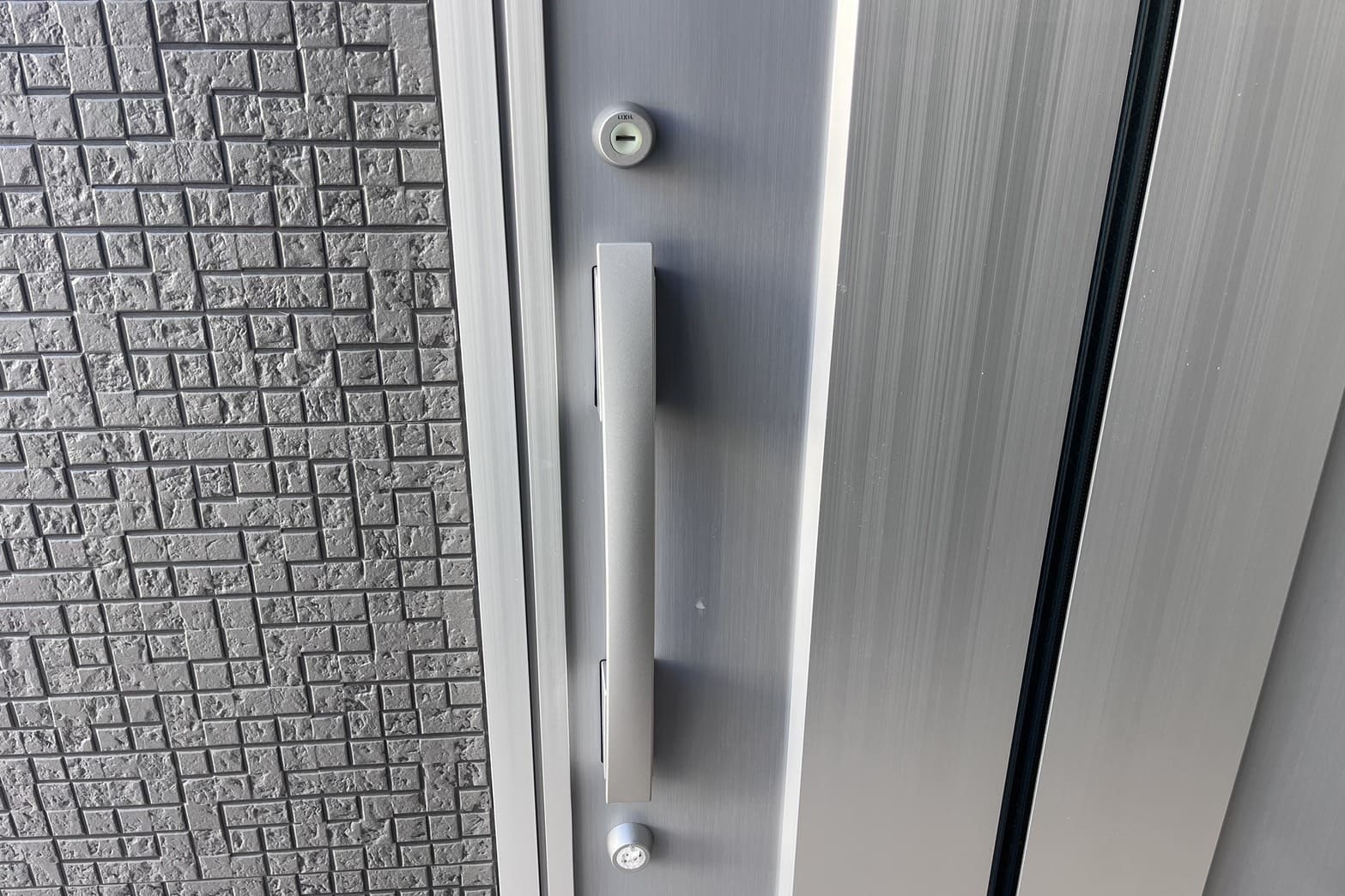 交換後の玄関の鍵【LIXIL】【MIWA】（ディンプルキー）