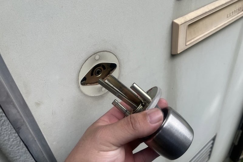 作業中