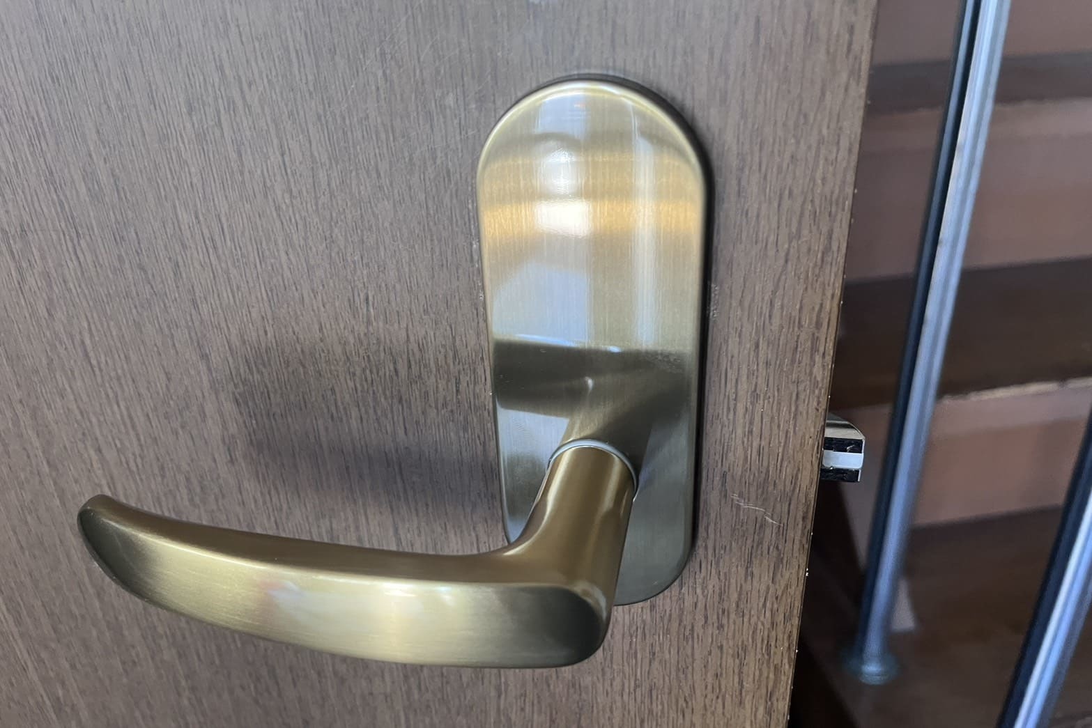 交換後のトイレの鍵【NAGASAWA】（空錠）