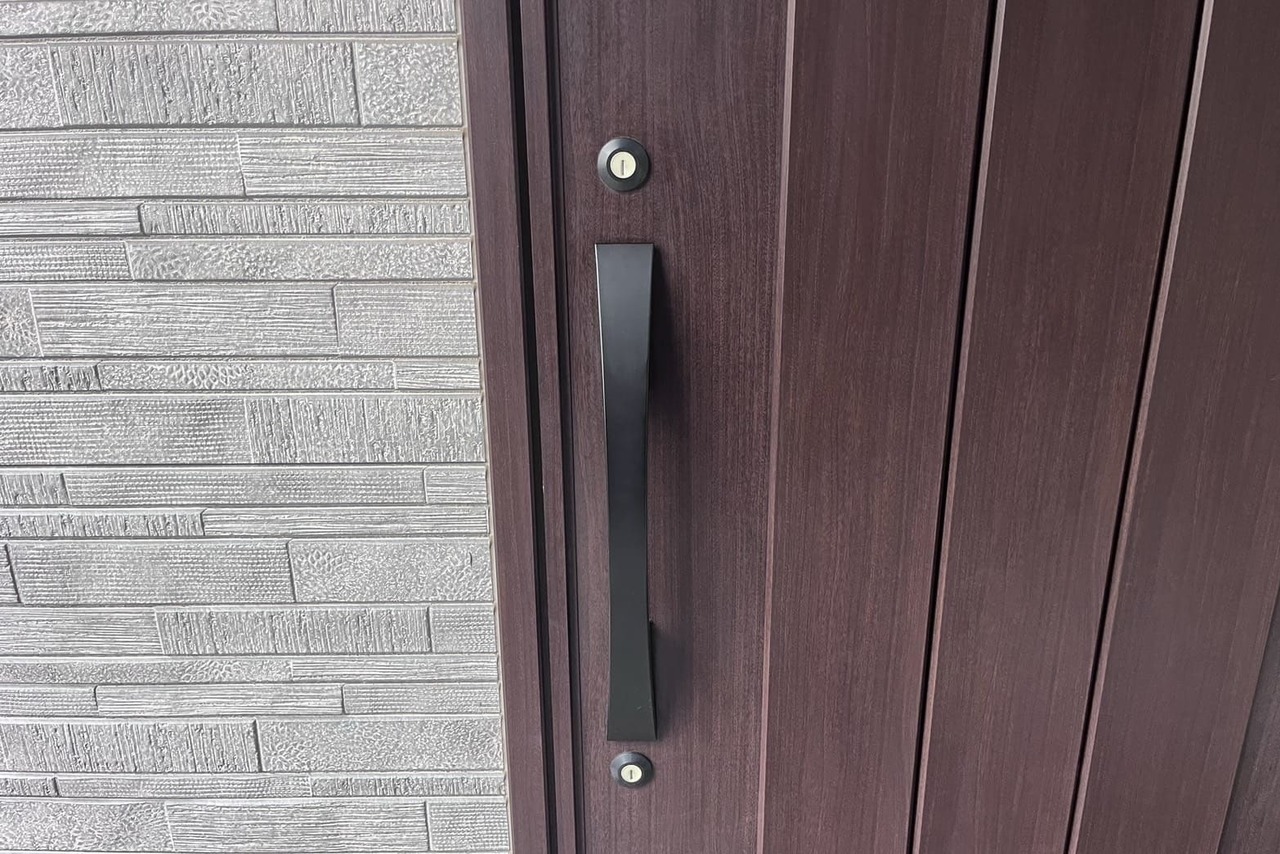 茅ヶ崎市にて戸建の玄関の鍵交換のご依頼【GOAL】（ディンプルキー）