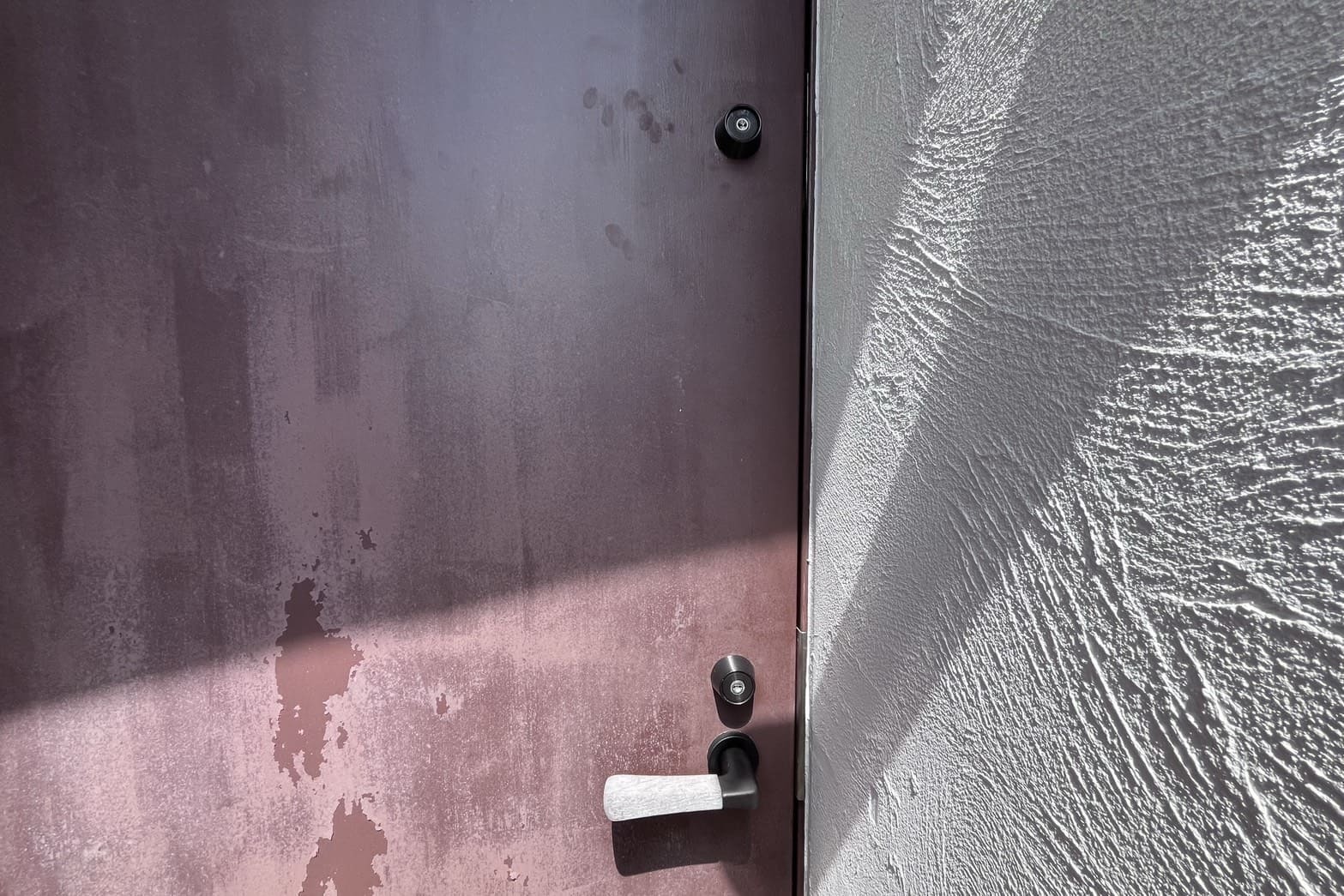 交換後の玄関の鍵【MIWA】（ディンプルキー）