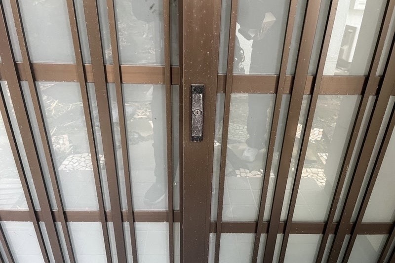 本日は足柄下郡真鶴町にて戸建の玄関鍵交換のご依頼をいただきました！