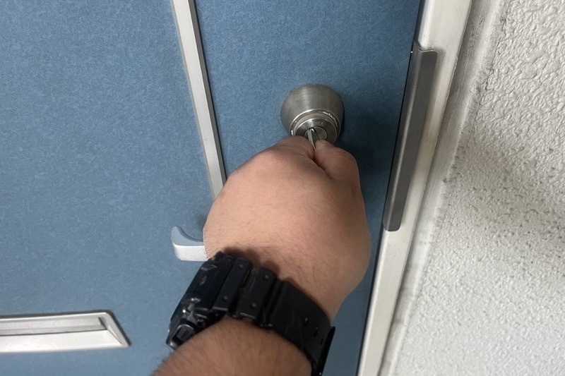 作業前