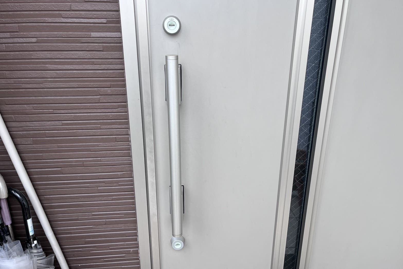 交換後の玄関の鍵【LIXIL】（ディンプルキー）