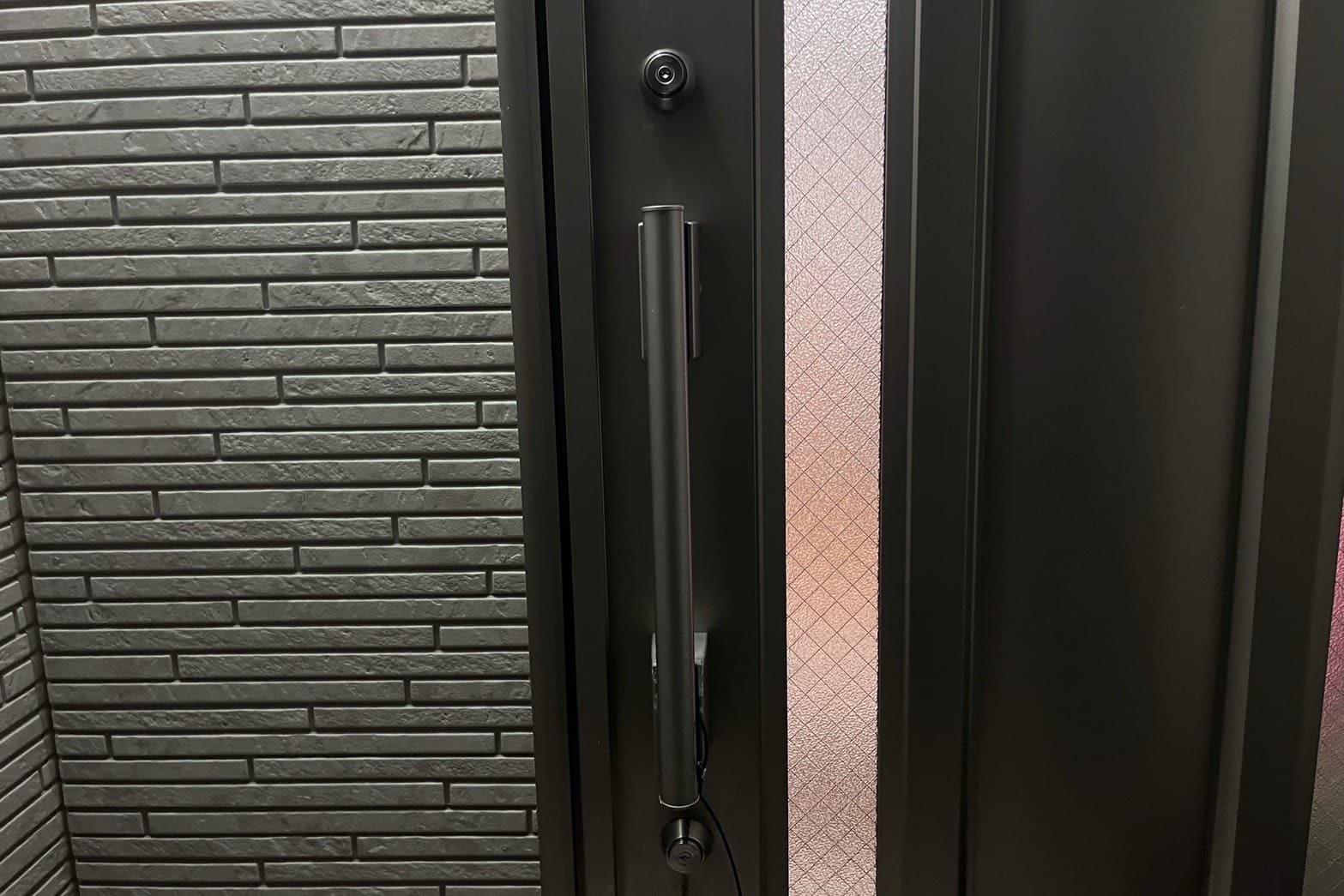 交換後の玄関の鍵【MIWA】（U9シリンダー）