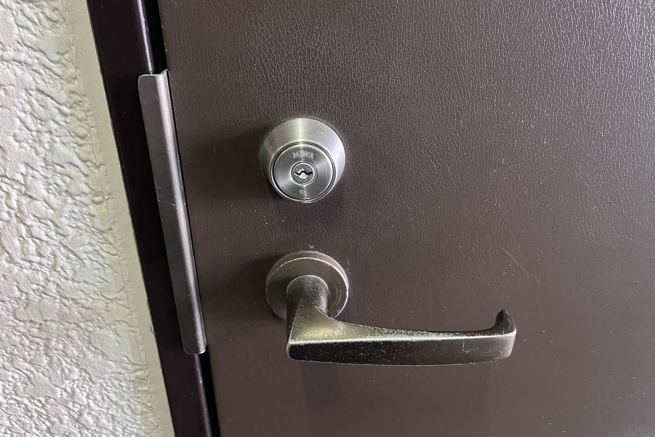 横浜市磯子区にて玄関の鍵交換のご依頼【FUKI】（ディンプルキー）（コア交換）