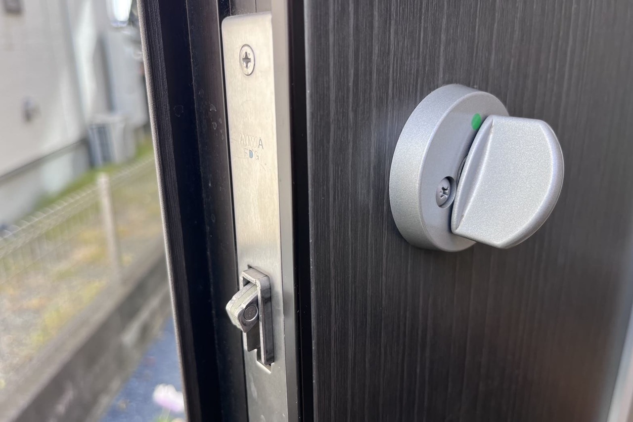 横浜市青葉区にて玄関の鍵修理のご依頼（錠ケース洗浄）