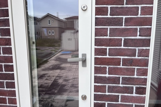 交換前の勝手口の鍵【GOAL】（ディンプルキー）（鍵紛失）