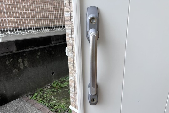 大和市にて戸建の玄関の鍵交換のご依頼【FUKI】（ディンプルキー）