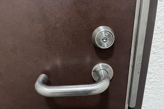 交換後の玄関の鍵【MIWA】（U9シリンダー）