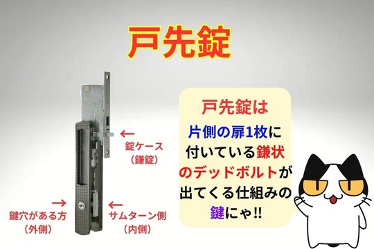 戸先錠