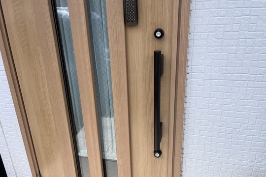 本日は大和市にて戸建の玄関鍵交換のご依頼をいただきました！