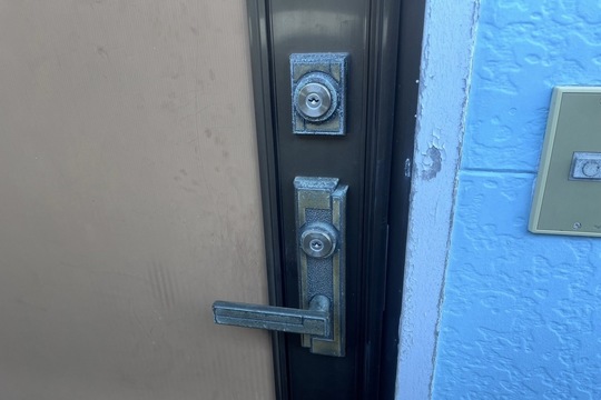 足柄下郡湯河原町にて戸建の玄関の鍵開錠のご依頼