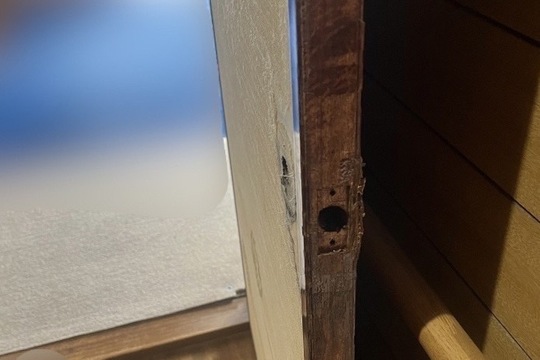 川崎市中原区にて戸建の室内扉のドアノブ取付のご依頼をいただきました！