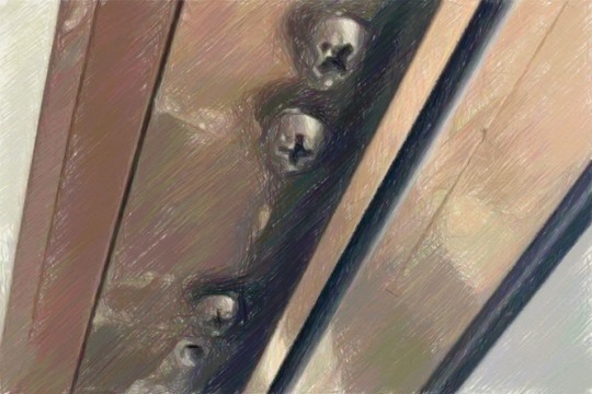 ドアクローザー交換手順11、ブランケットを取り付ける。