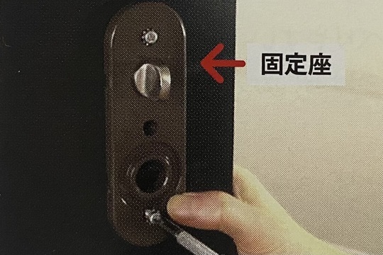 台座を取り付ける
