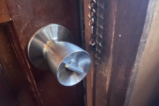 足柄上郡大井町にて戸建の玄関の鍵修理のご依頼をいただきました！