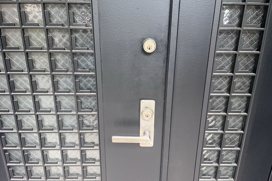 高座郡寒川町にて戸建の玄関の鍵交換のご依頼【GOAL】（ディンプルキー）