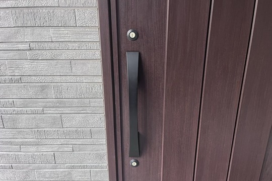 茅ヶ崎市にて戸建の玄関の鍵交換のご依頼【GOAL】（ディンプルキー）