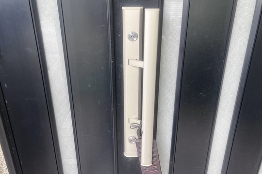 愛甲郡清川村にて戸建の玄関の鍵交換のご依頼をいただきました！