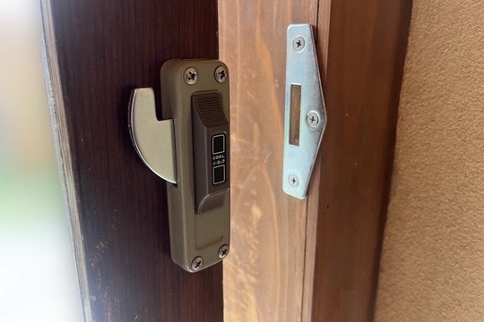 愛甲郡清川村にて戸建の玄関鍵新規取り付けのご依頼をいただきました！