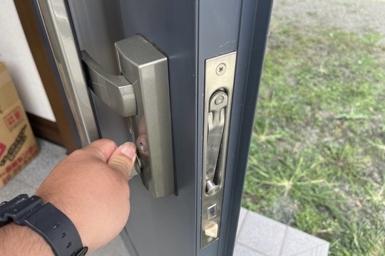 相模原市緑区にて戸建の玄関の鍵修理のご依頼を頂きました！