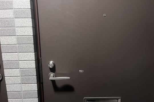 藤沢市にて集合住宅の玄関の鍵解錠のご依頼（鍵紛失）（特殊解錠）