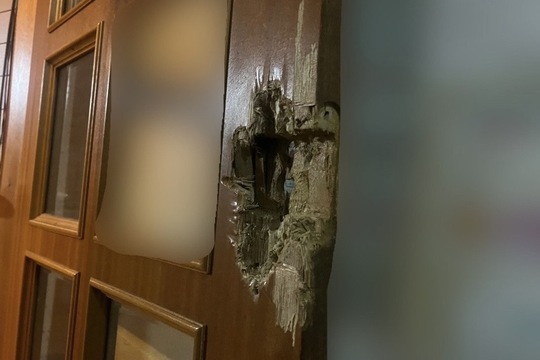 海老名市にて戸建の室内扉の鍵新規取付のご依頼をいただきました！